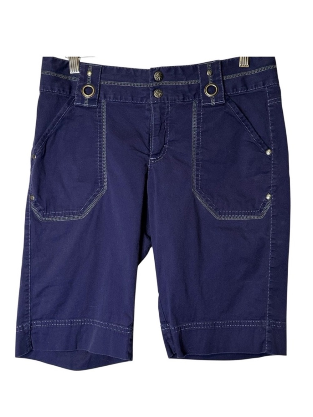Athleta Women's Kick-It Bermuda Outdoor Shorts Size 6 #214976 Summer Golf Sporty